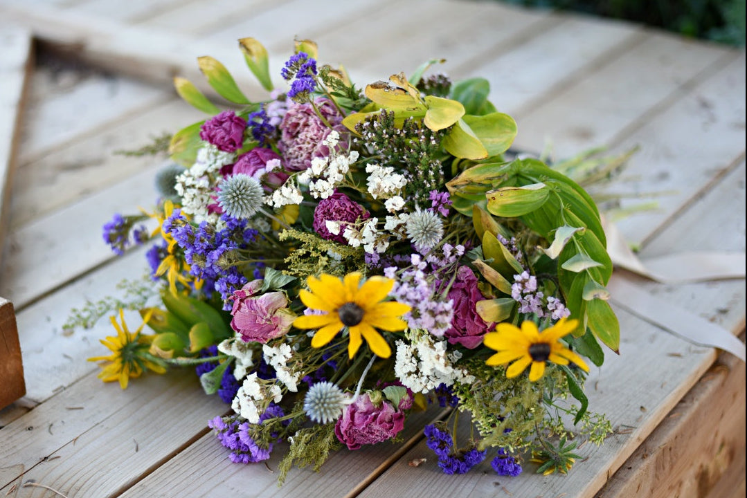 Seasonal Fresh Bridal Bouquet