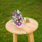 Purple & Blue Dried Wedding Bouquet