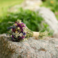 Purple & Blue Dried Wedding Bouquet