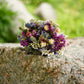 Purple & Blue Dried Wedding Bouquet