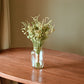 Delicate White Wildflower Dried Wedding Centerpiece (Flowers Only)