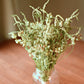 Delicate White Wildflower Dried Wedding Centerpiece (Flowers Only)