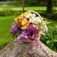 Statice Dried Flower Stems (White)