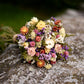 Spring Wildflower Dried Wedding Bouquet