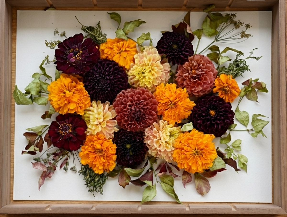 Bridal Bouquet Preservation –  Shadow Box