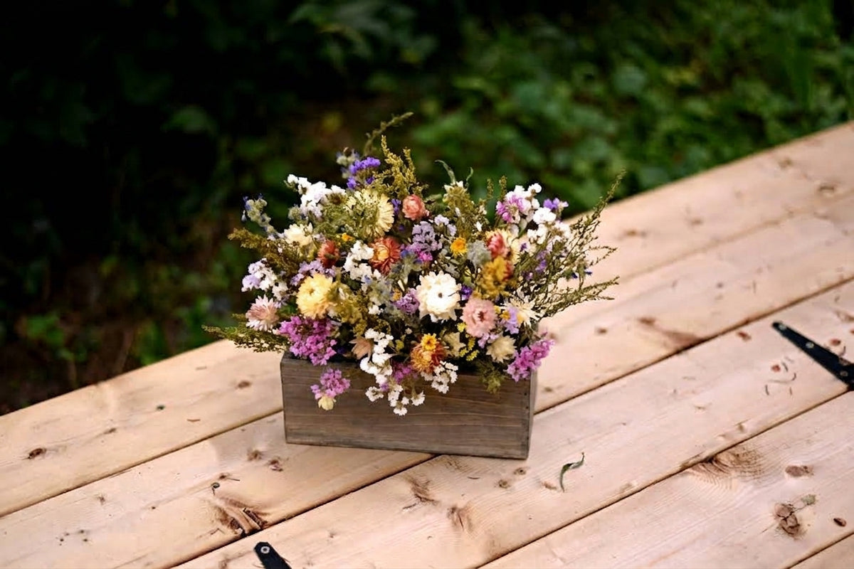Dried Flower Meadow Box