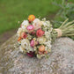Strawflower Dried Wedding Bouquet
